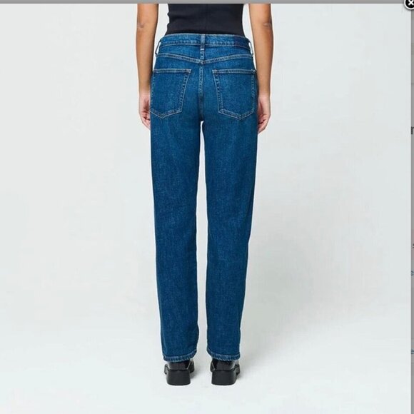 Etica | Tyler Vintage Straight Jeans in Chrome Diopside - Picture 3 of 11